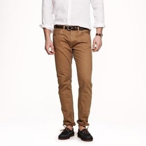 J. Crew Men's The Sutton Brown Jeans